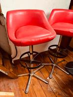 vintage barkrukken, Huis en Inrichting, Barkrukken, Ophalen, Gebruikt, 60 tot 90 cm, Met voetsteun