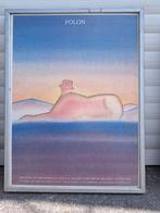 Lithographie de jean michel folon, Enlèvement ou Envoi