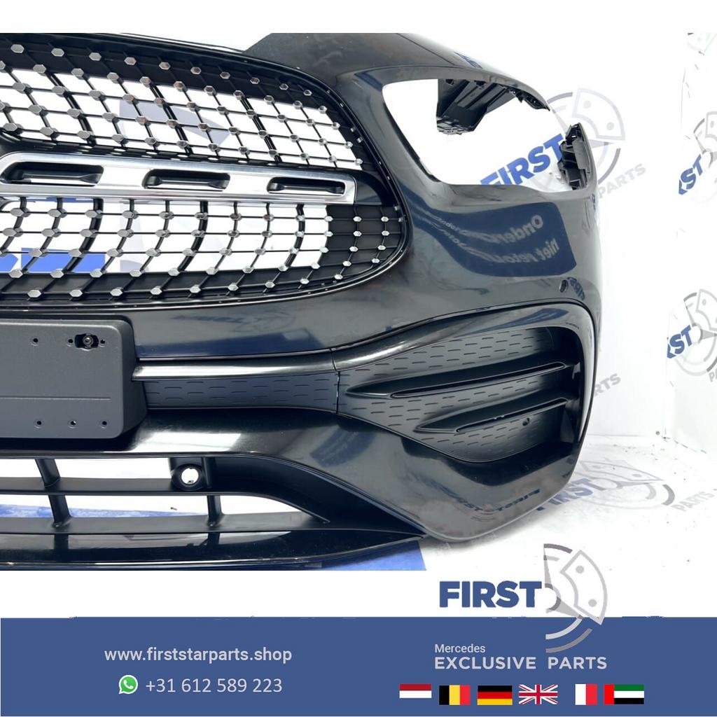 (W247) H247 GLA AMG LINE VOORBUMPER ZWART WIT GRIJS COMPLEET, Auto-onderdelen, Carrosserie, Bumper, Mercedes-Benz, Voor, Gebruikt