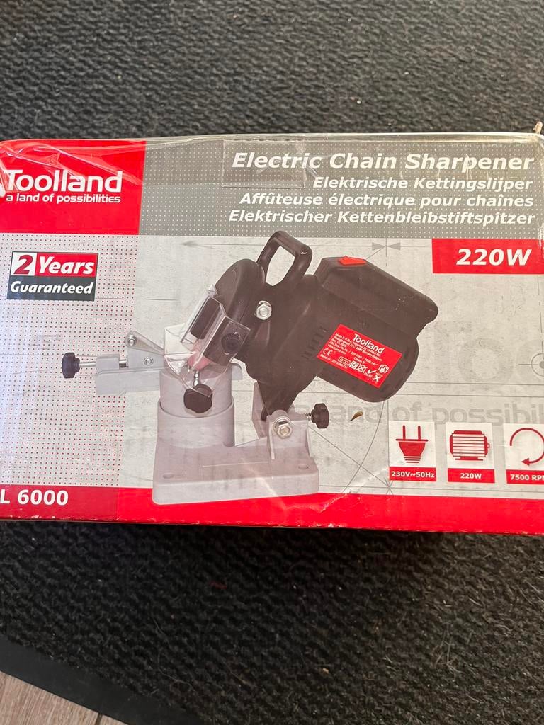 Kettingzaag slijper NIEUW, Ophalen, Nieuw