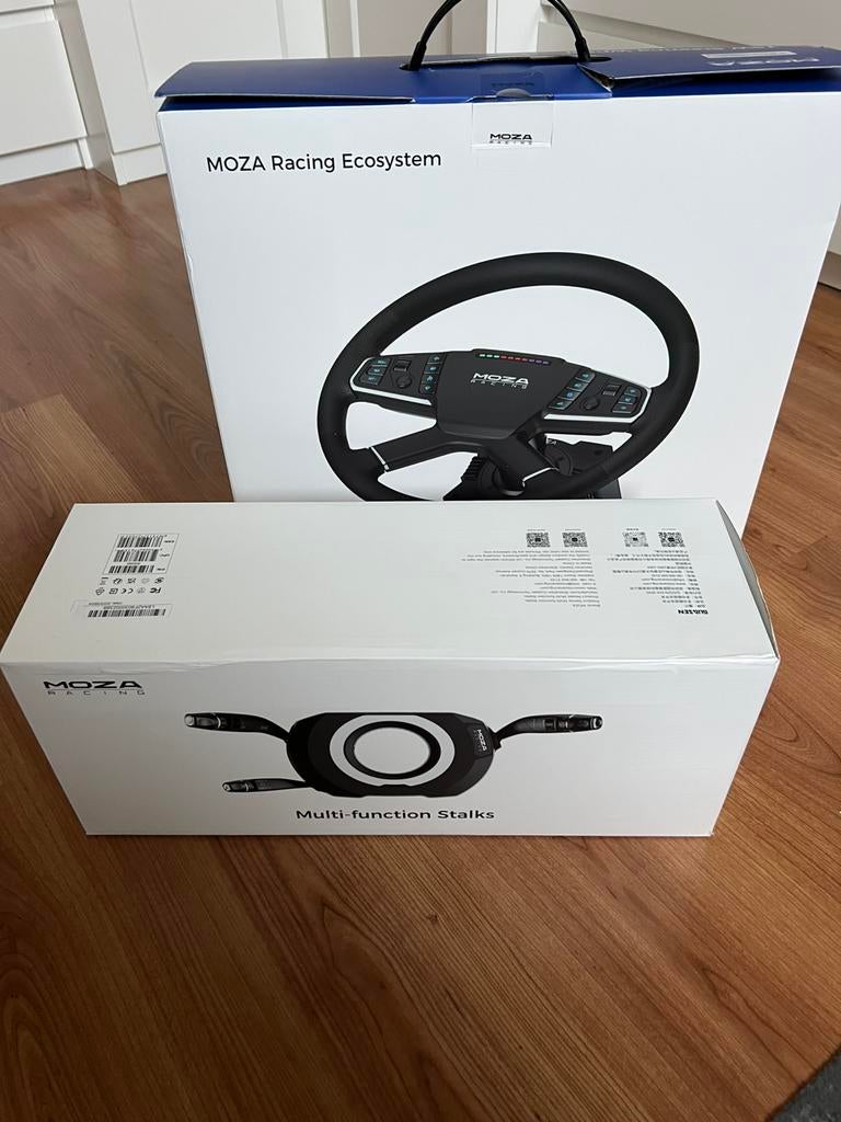 Roue de camion Moza + piles, 6 semaines, Enlèvement ou Envoi, Comme neuf