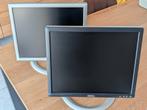 2 Dell 19 inch monitoren, Computers en Software, Ophalen of Verzenden, DVI