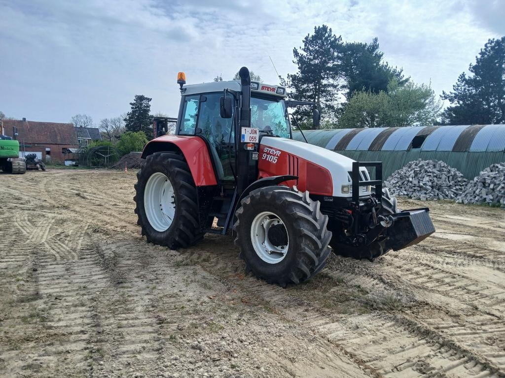 Steyr 9105, Articles professionnels, Agriculture | Tracteurs, Enlèvement ou Envoi, Steyr, 80 à 120 ch, Utilisé
