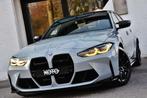 BMW M3 3.0 * CERAMIC BRAKES / TRACK PACK / MANUAL GEAR *, Autos, BMW, Cuir, Argent ou Gris, Achat, Euro 6