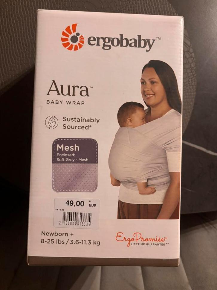 Ergo baby draagdoek (nieuw in doos), Kinderen en Baby's, Babydragers en Draagdoeken, Nieuw, Draagdoek, Ophalen