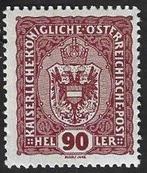 1 Postzegel Wapenschild Oostenrijk 1916, Enlèvement ou Envoi, Non oblitéré