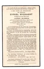 doodsprentje soldaat 2e LD Oostwinkel + Rang du Fliers 1940, Ophalen of Verzenden, Landmacht, Foto of Poster