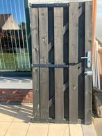 Tuindeur antraciet 90 x 180, Tuin en Terras, Ophalen