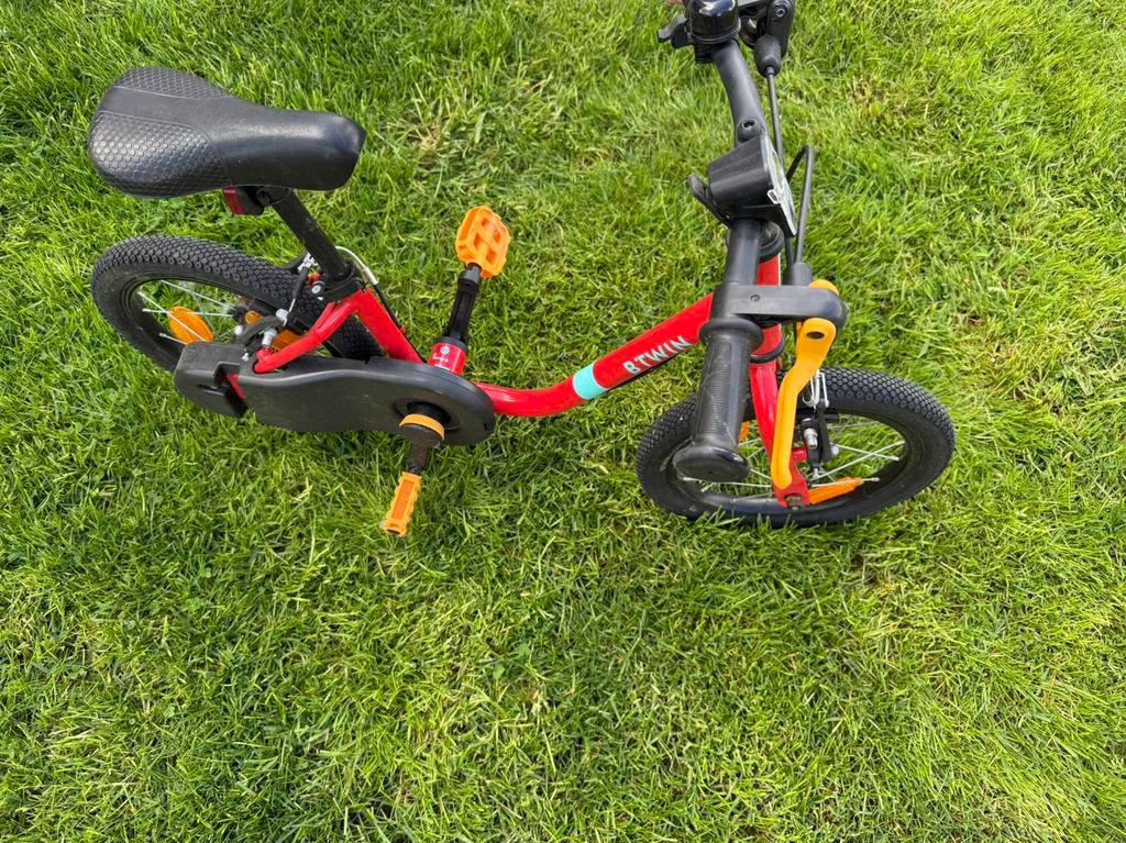 2 in 1 fiets btwin zowel loopfiets als gewone fiets ass, Ophalen, Zo goed als nieuw