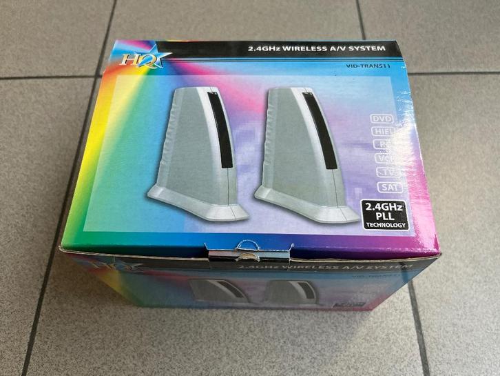 Systeem voor draadloos audio en video overdracht naar TV, Audio, Tv en Foto, Audiokabels en Televisiekabels, Zo goed als nieuw