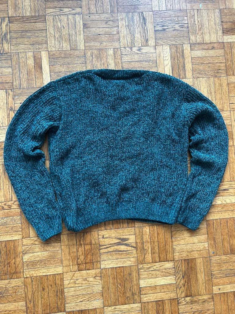 Donkergroene trui met ronde hals voor dames, maat M, Kleding | Heren, Truien en Vesten, Ophalen of Verzenden, Zo goed als nieuw