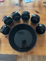 Japanse rijst kom + 6 soepkommetjes, Ophalen, Gebruikt