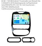 Nieuwe Android radio voor Renault Clio 4 2012 - 2018, Enlèvement