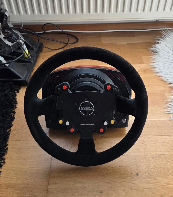 Volant et Pédale Thrustmaster TS-XW, Games en Spelcomputers, Spelcomputers | Overige Accessoires, Gebruikt, Ophalen