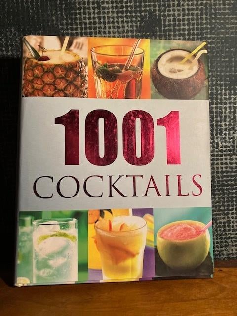 BOEK 1001 COCKTAILS STONECASTLE GRAPHICS LIMITED, Boeken, Ophalen of Verzenden, Zo goed als nieuw, Overige typen