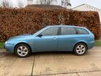 Alfa 156 sportwagon, Auto's, Zwart, Blauw, Leder, Bedrijf