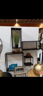 Vier Ijzeren multifunctionele rekjes, Huis en Inrichting, Woonaccessoires | Overige, Ophalen of Verzenden