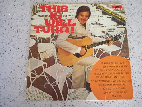 vinyl lp  will tura, Cd's en Dvd's, Vinyl | Pop, Zo goed als nieuw, 1980 tot 2000, 12 inch, Ophalen of Verzenden
