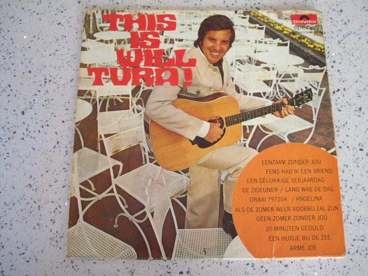 vinyl lp  will tura, CD & DVD, Vinyles | Pop, Comme neuf, 1980 à 2000, 12 pouces, Enlèvement ou Envoi