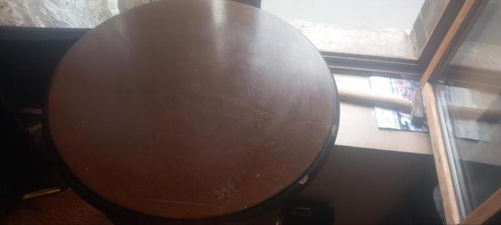 Table basse d'appoint, Huis en Inrichting, Tafelonderdelen, Gebruikt, Rond, Overige houtsoorten, Ophalen