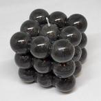 Kaars, bubbelkaars, bolletjeskaars, decoratie, Huis en Inrichting, Zwart, Nieuw, Ophalen of Verzenden, Kaars