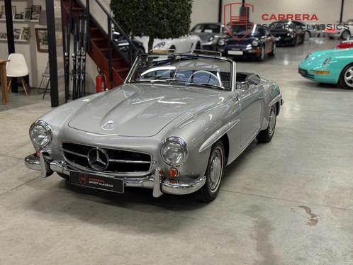 Mercedes-Benz SL-Klasse 190 SL - Top condition 190 SL / top, Auto's, Oldtimers, Bedrijf, Te koop, Lederen bekleding, Metaalkleur