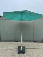 parasol 270cm rond inox met voet Nieuw, Tuin en Terras, Parasols, Ophalen, Nieuw, 2 tot 3 meter, Stokparasol