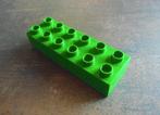 Lego Duplo Brick 2x6 (zie foto's) 2, Ophalen of Verzenden, Gebruikt, Losse stenen, Duplo
