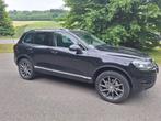 VW Touareg 3.0 V6, Auto's, Volkswagen, Automaat, 176 kW, Zwart, Leder