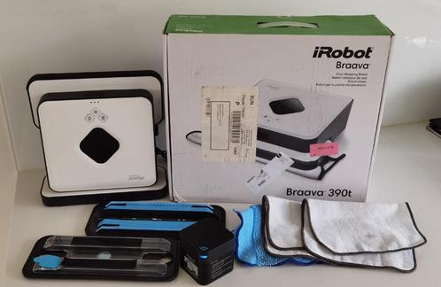 iRobot Braava 390t dweilen en stof opnemen, Maison & Meubles, Produits de nettoyage, Mop ou Serpillière, Envoi
