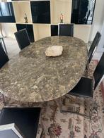 Table de salle à manger aspect marbre, Maison & Meubles, Tables | Tables à manger, Comme neuf, Enlèvement
