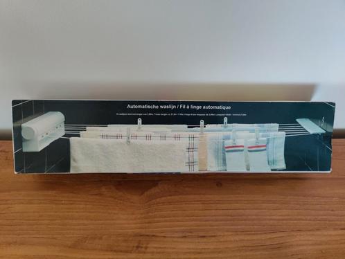 Wasrek/waslijn systeem (bevestiging tussen 2 muren), Tuin en Terras, Droogmolens en Wasrekken, Nieuw, Wasrek, Ophalen of Verzenden