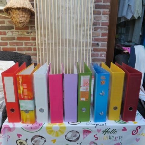 Klasseur (ringmap) nieuw: groot 2€ - klein 1€- 2dehands 0,5€, Diversen, Schoolbenodigdheden, Nieuw, Ophalen of Verzenden