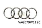 Audi embleem logo voorzijde (2ZZ chrome) Origineel! 4H085360, Auto-onderdelen, Verzenden, Nieuw, Audi