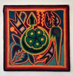 Authentiek Huichol kunstwerk – Peyote visioen (Mexico), Ophalen of Verzenden