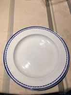 Oude schotel Doornik antieke decoratie met een oor, Antiek en Kunst, Antiek | Servies los, Ophalen of Verzenden