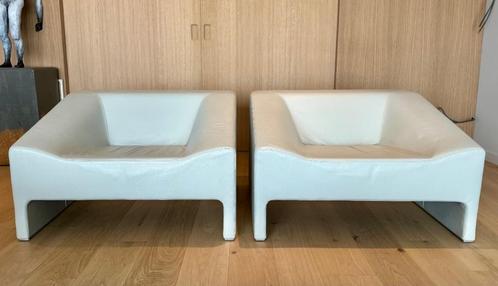MOROSO 'MALMO' fauteuils (2) by Patricia Urquiola, Maison & Meubles, Fauteuils, Utilisé, Cuir, 75 à 100 cm, Moins de 75 cm, Enlèvement