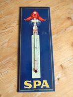 spa thermometer (blik) 1954, Verzamelen, Ophalen of Verzenden, Zo goed als nieuw, Reclamebord