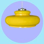 Retro plafondlamp, Ophalen, Gebruikt, Metaal, Retro, mid-century