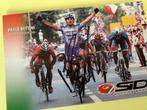 wielerkaart 2003 team quick step paolo bettini signe, Verzenden, Zo goed als nieuw