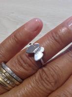 Bague en argent 925 avec petit brillant neuve !!!, Nieuw, Ophalen of Verzenden, Kleiner dan 17, Dame
