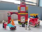 Duplo Brandweerkazerne 10903, Ophalen, Zo goed als nieuw, Complete set, Duplo