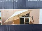 Muurparasol vanaf 80€, zo goed als nieuw, Tuin en Terras, Parasols, Ophalen, Zo goed als nieuw, 1 tot 2 meter, Muurparasol