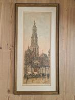 Ets Groenplaats van Eugene Rensburg, Antiek en Kunst, Ophalen