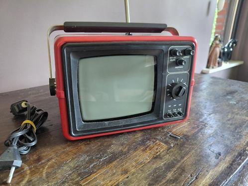 Vintage  draagbare tv Silelis 405D. Shiljalis Television USS, Antiek en Kunst, Antiek | Tv's en Audio, Ophalen of Verzenden