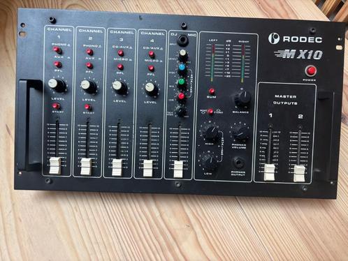 Rodec MX10 – perfecte staat, Muziek en Instrumenten, Mengpanelen, Gebruikt, 5 tot 10 kanalen, Microfooningang, Ophalen