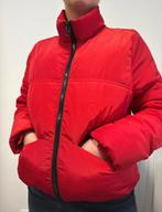 Rode H&M Puffer Jas, Kleding | Dames, H&M, Ophalen of Verzenden, Zo goed als nieuw, Maat 34 (XS) of kleiner