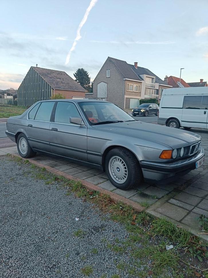 BMW 730i V8, Auto's, BMW, Particulier, 7 Reeks, Airconditioning, Elektrische ramen, Zetelverwarming, Benzine, Automaat, Zilver of Grijs