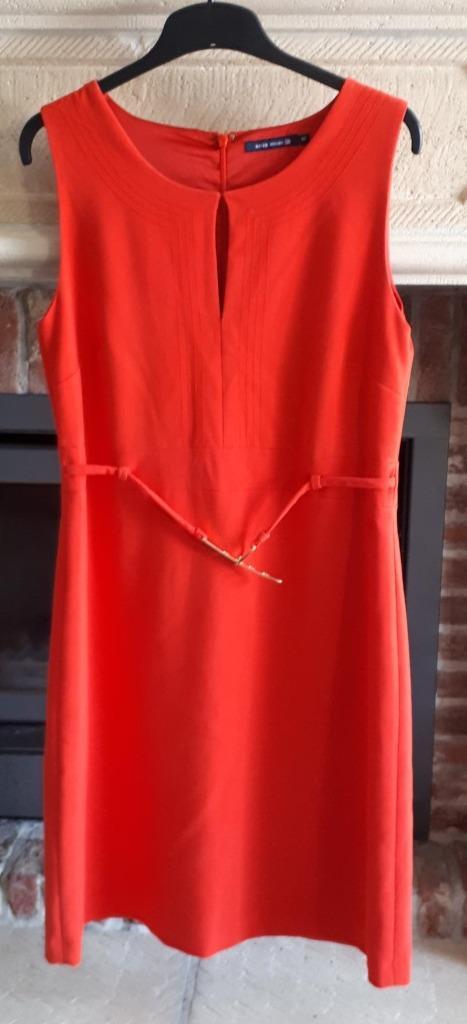 River Woods - robe - sans manches - rouge - taille 42, Vêtements | Femmes, Robes, Porté, Taille 42/44 (L), Rouge, Longueur genou