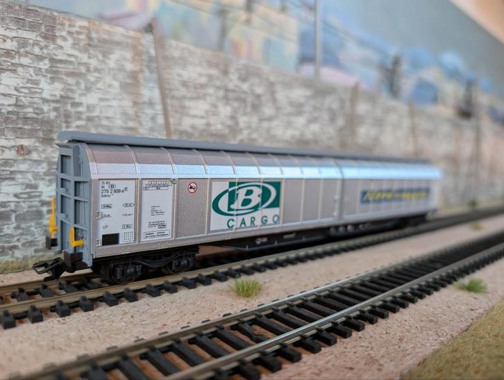 NMBS SNCB | Märklin 48029 | Habbins Bcargo Nordwagon | AC, Hobby en Vrije tijd, Modeltreinen | H0, Nieuw, Wagon, Wisselstroom